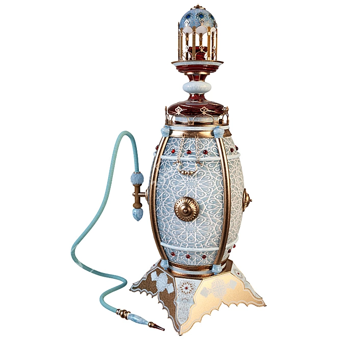 PERMYAK Hookah: Authentic Russian Craftsmanship 3D model image 1