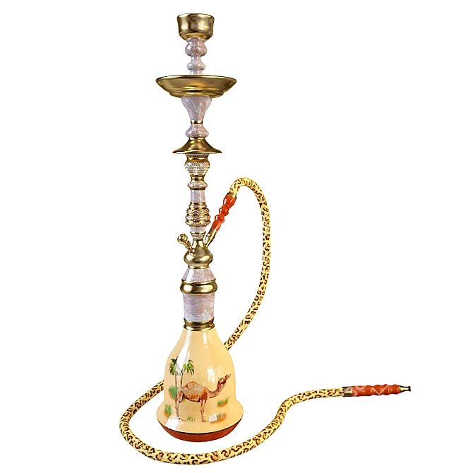 Anton3921 Hookah: The Ultimate Smoking Experience 3D model image 1