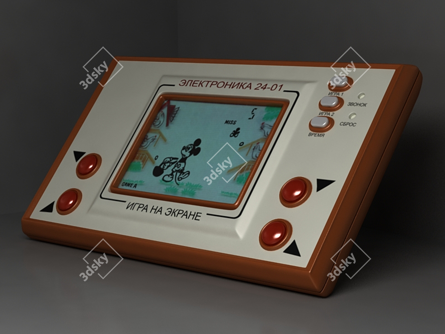 Electronics Game: Fun for All! 3D model image 1