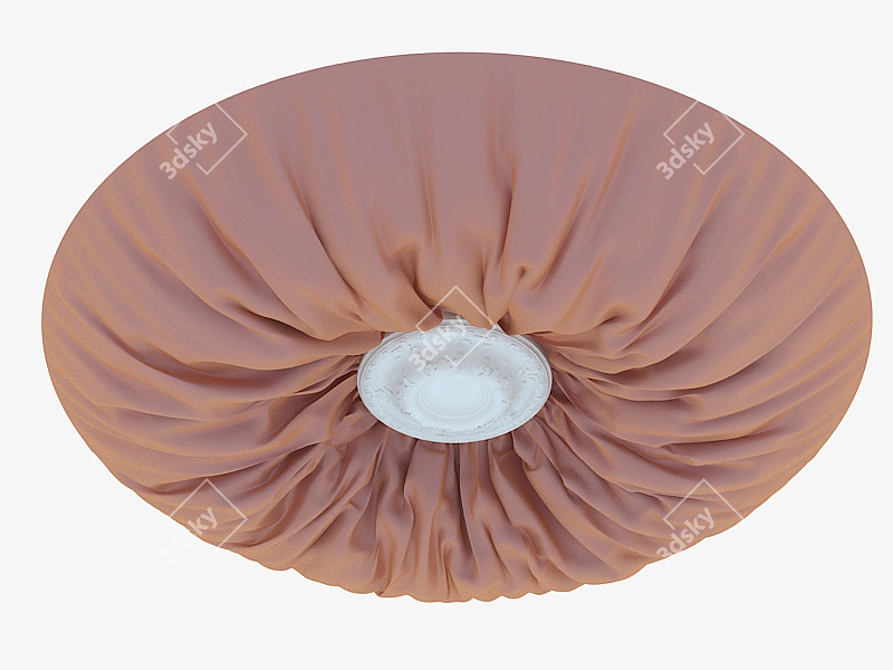 Ceiling Draping 3D model image 1