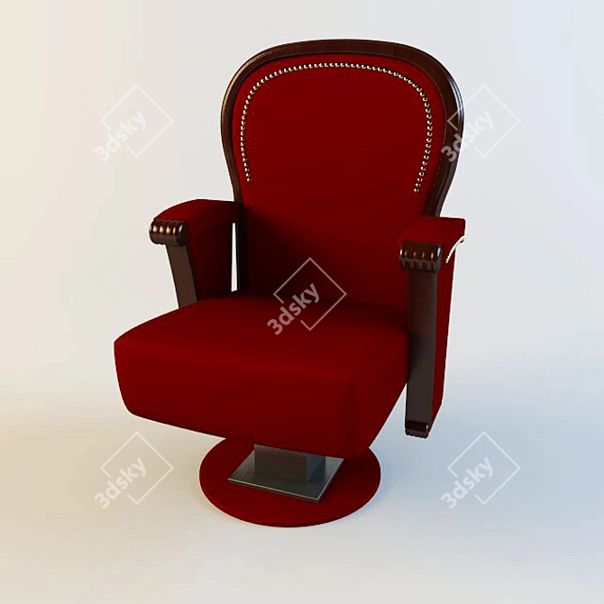 Theater Seating: Ultimate Comfort 3D model image 1