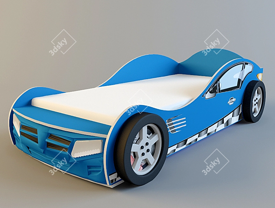 Adventura Dream Bed 3D model image 1