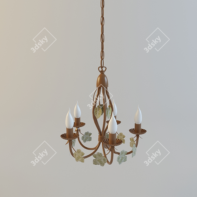 Eglo_Lyon: Stylish and Modern Lamp 3D model image 1