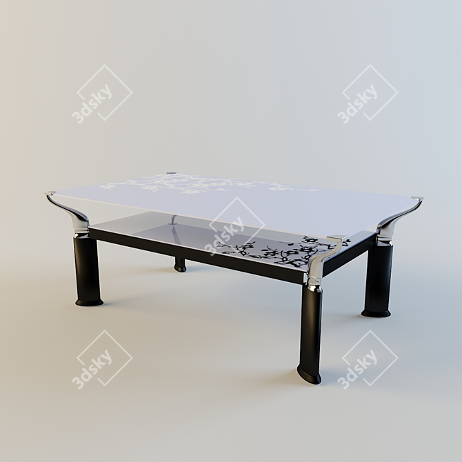 Modern Coffee Table A-675 3D model image 1