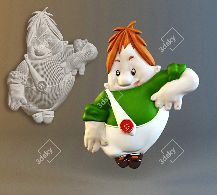 Leaping Adventures with Karlson 3D model image 1