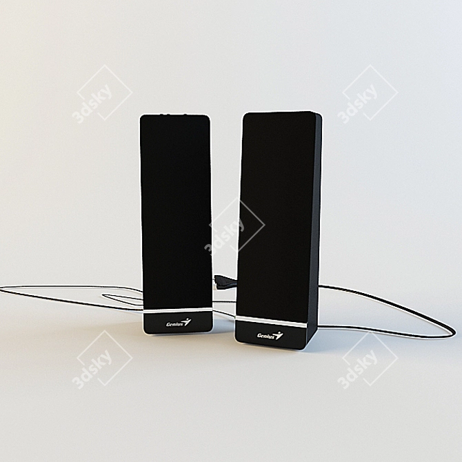 Kolonku Smart Speaker 3D model image 1