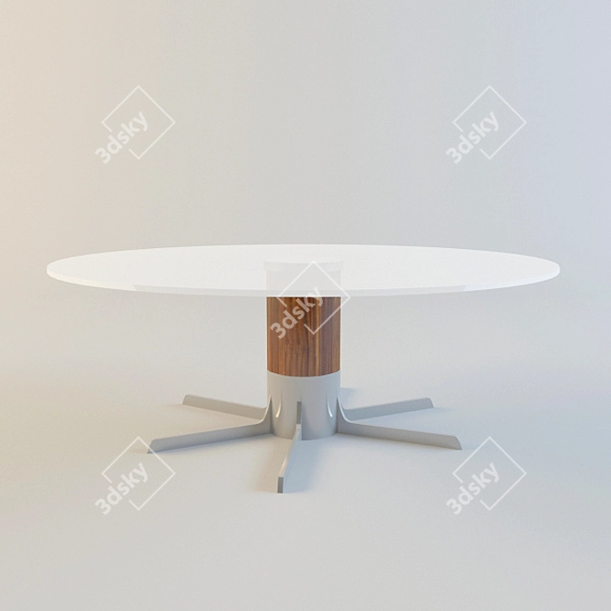 Elegant Landino Coffee Table 3D model image 1