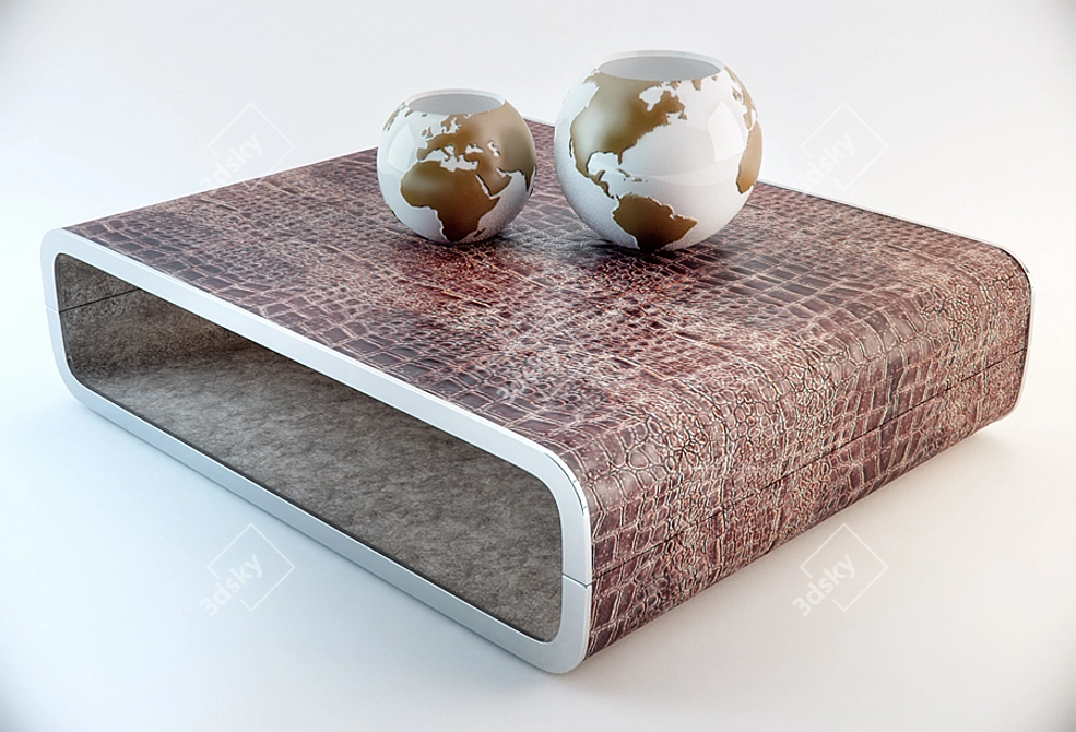 Elegant Cavali Tables: Enhance Your Space 3D model image 1