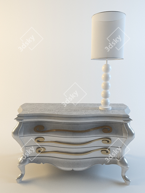 Luxury Creazioni Commode 3D model image 1