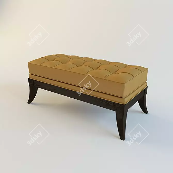 Nino NL 103: Stylish and Compact Couch 3D model image 1