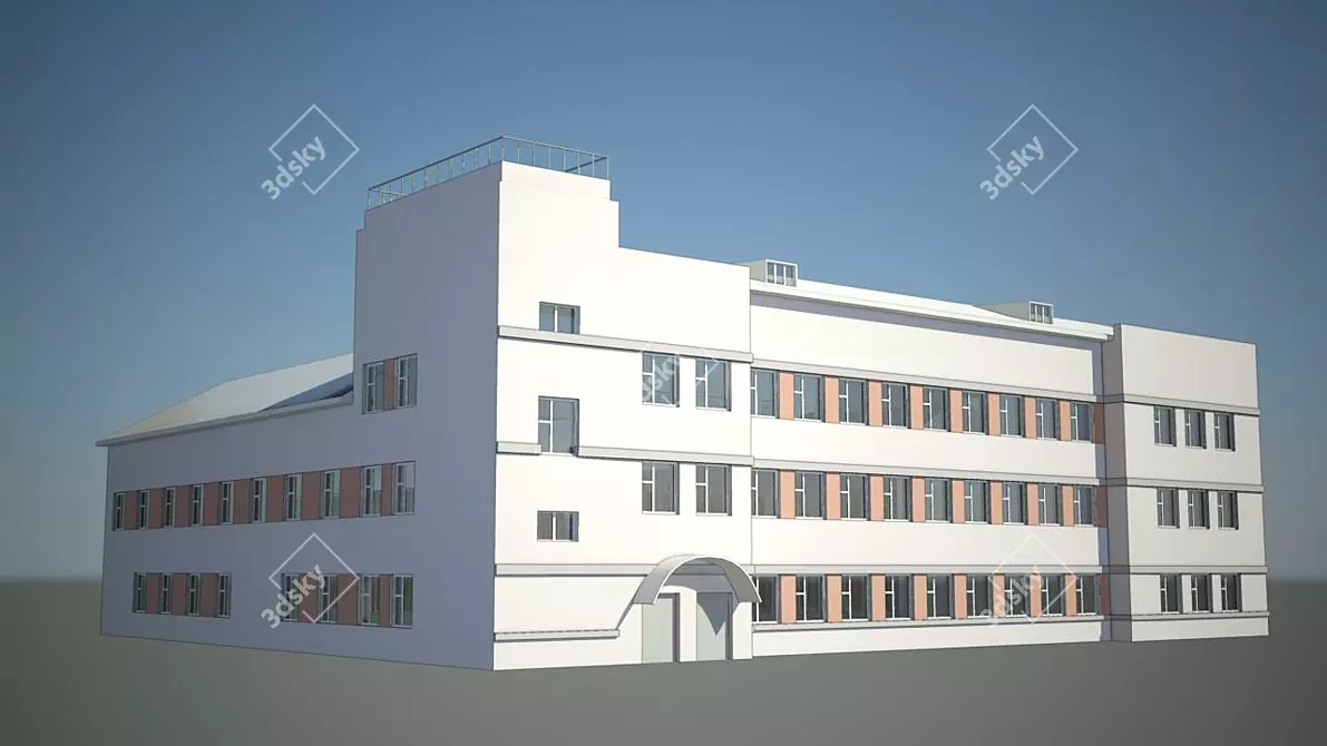 Convenient Location near University 3D model image 1