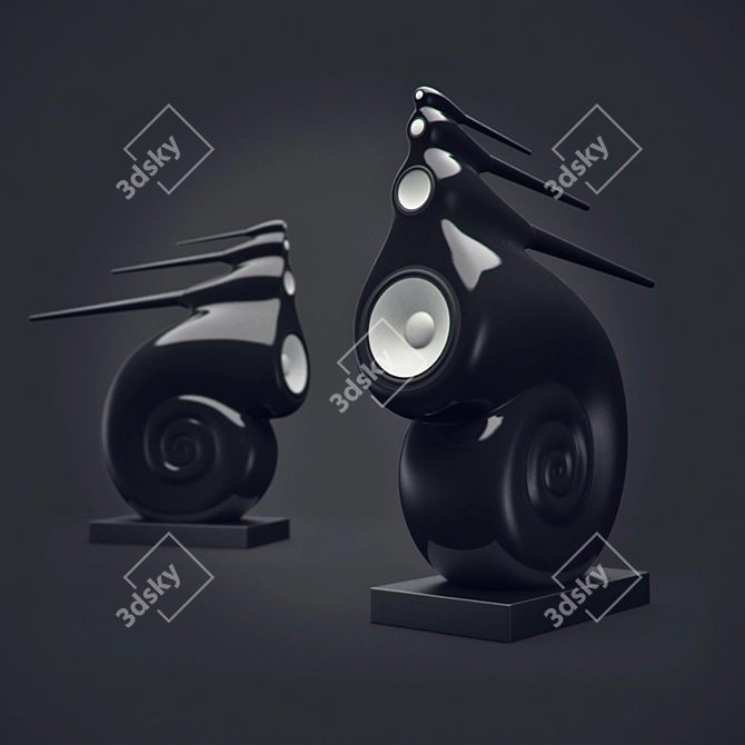 B&W Nautilus: Immerse in Pure Audio 3D model image 1