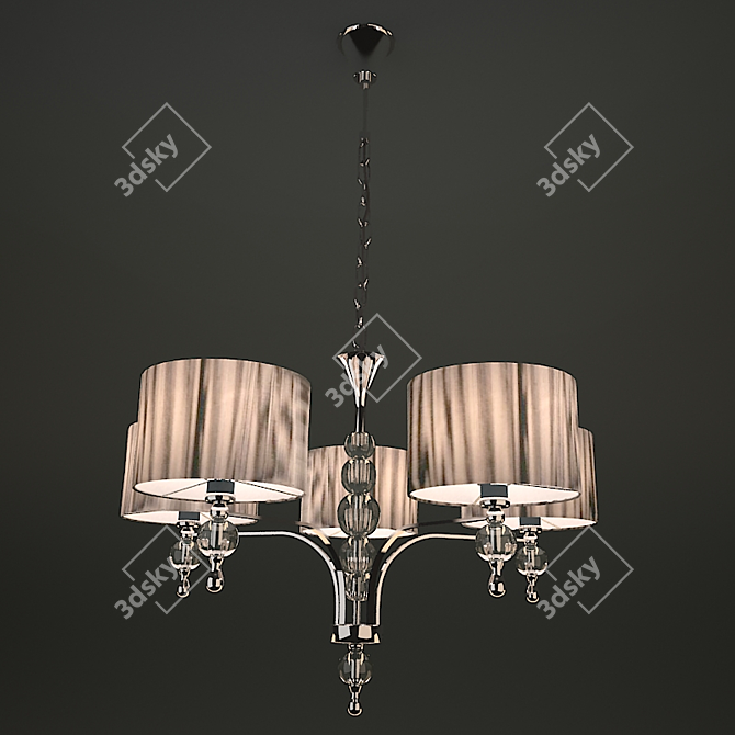 chandelier Odeon Viga 3D model image 1