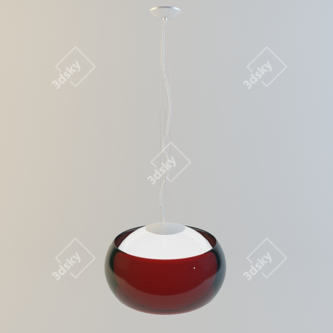 Modern Pendant Light 3D model image 1