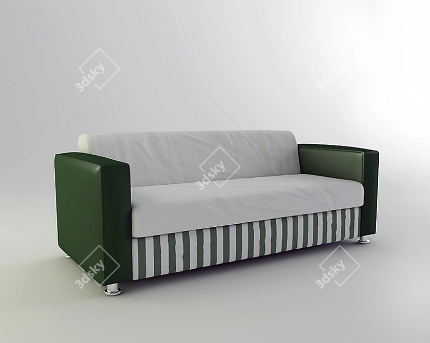 Corporate Comfort Sofa 3D model image 1