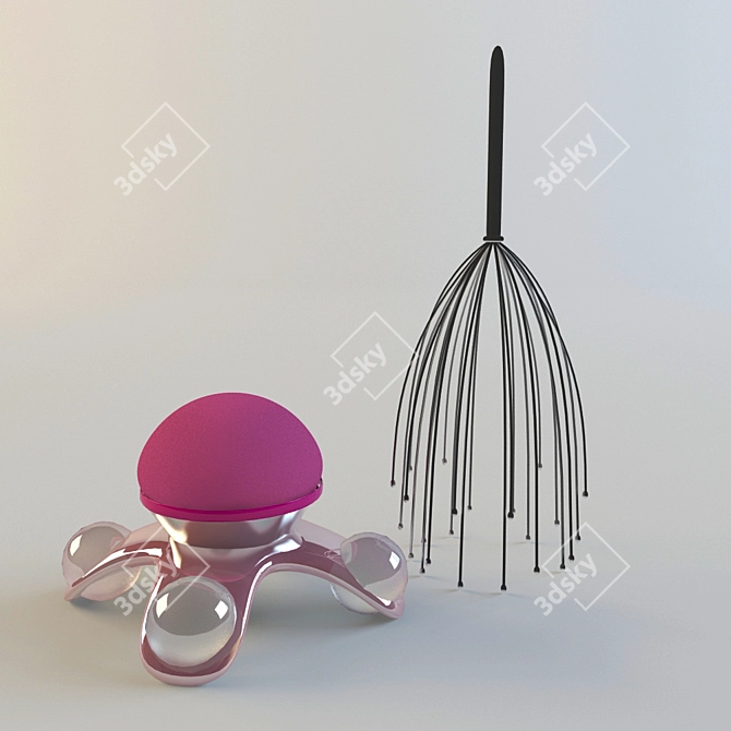 Relaxdepot and MiniWell Massagers 3D model image 1