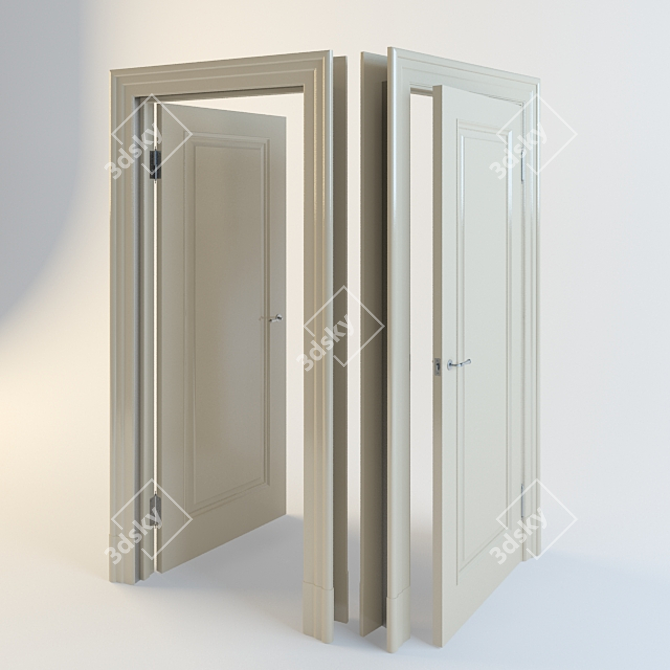 Fioravazzi Aurora: Elegant Door 3D model image 1