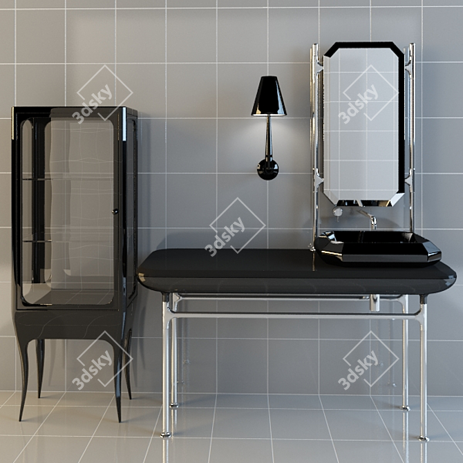 Stylish Home Furniture 3D model image 1