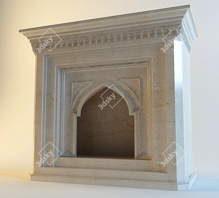 Cozy Hearth: Warm your Home 3D model image 1