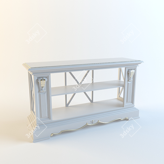 Bakokko Collection: Stylish Shelf 3D model image 1