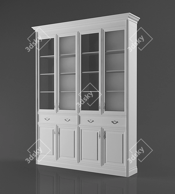 Elegant Storage Solution: Wardrobe 3D model image 1