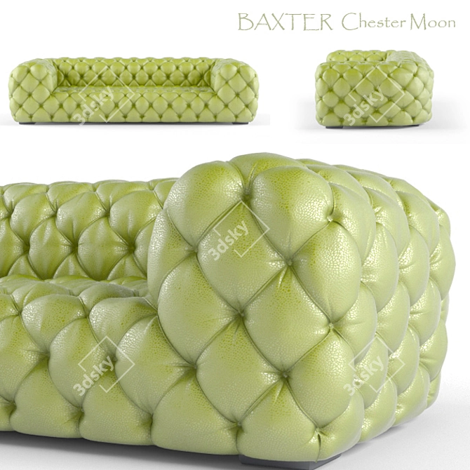 BAXTER Moon: Revamped Italian Elegance 3D model image 1