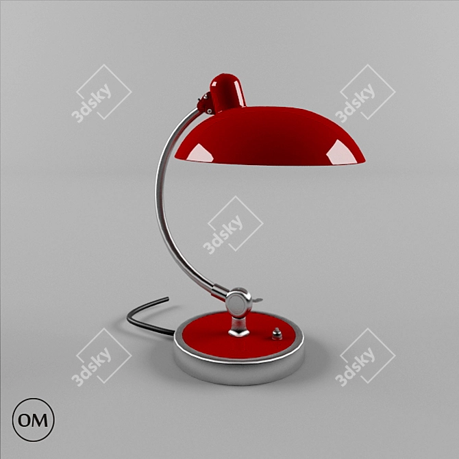 Fritzhansen KAISER idell Desk Lamp 3D model image 1