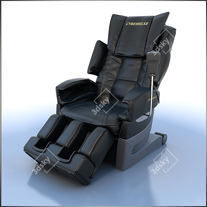 Cyber Relax EC-3700: The Ultimate Massage Chair 3D model image 1