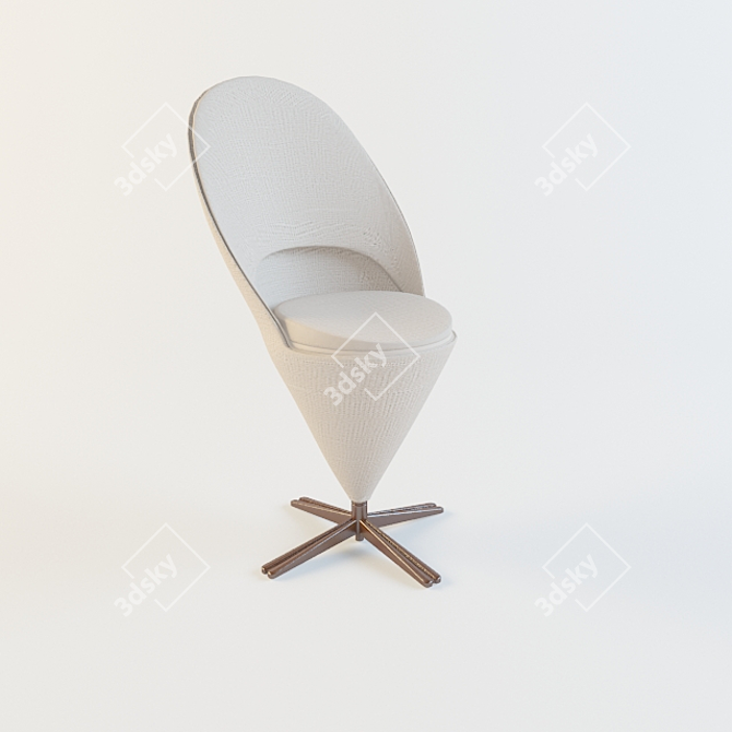 Cozy Comfort Armchair 3D model image 1