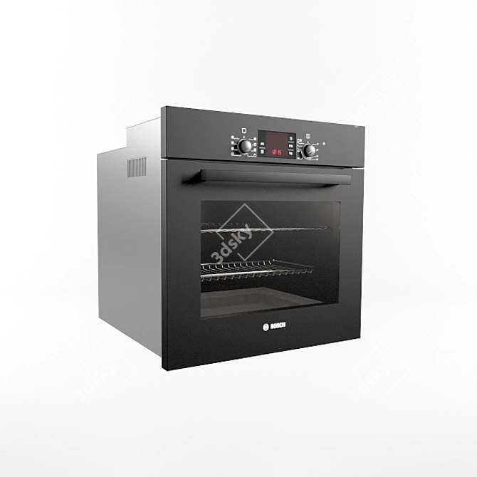 Bosch A263F Electric Oven 3D model image 1