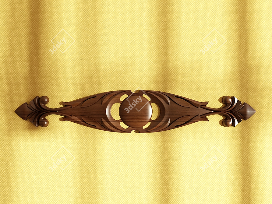 National Style Ornament | Traditional Russian Design 3D model image 1