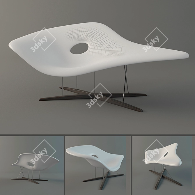 Original Dimension Chair 3D model image 1