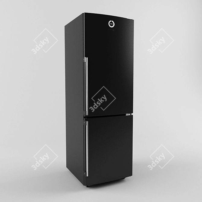 Gorenje Fridge: Sleek & Efficient 3D model image 1