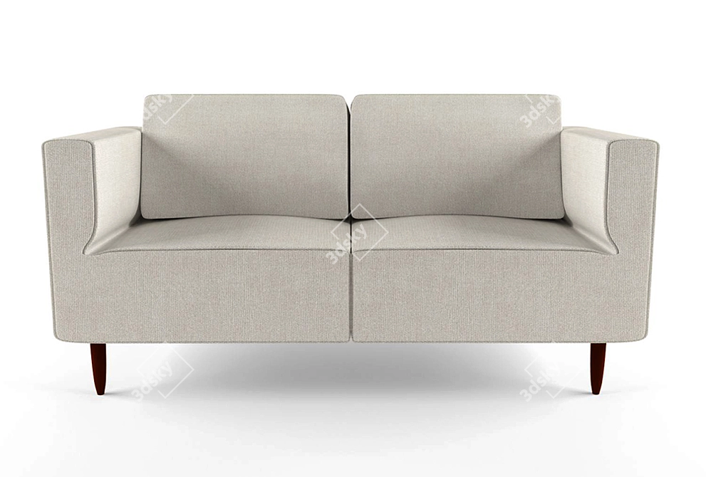 Arco Sofa: Perfect Blend of Style and Comfort 3D model image 1