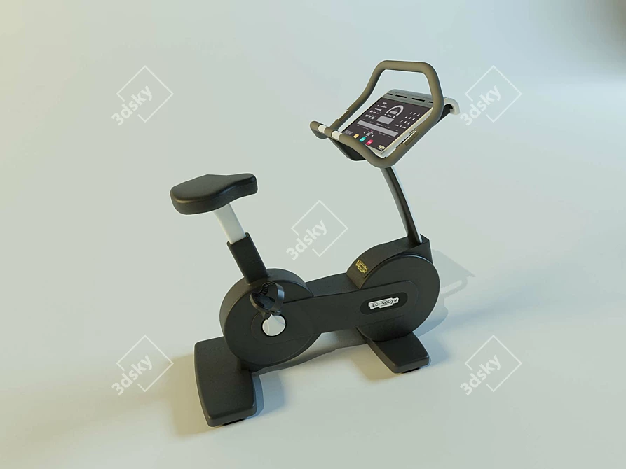 TechnoGym 700SP: Advanced Cardio Bike 3D model image 1