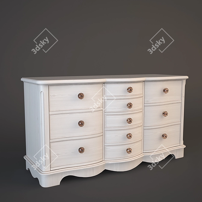 Dandy Dolfi 0336 Dresser 3D model image 1