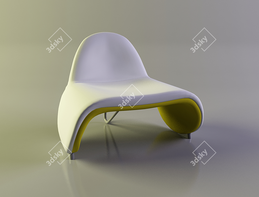 Elegant Sella: Versatile Comfort 3D model image 1