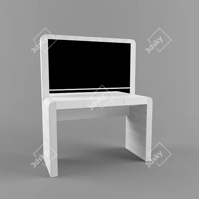 Dream Land Vanity Table 3D model image 1