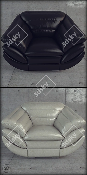 Miami Style Furniture 3D model image 1