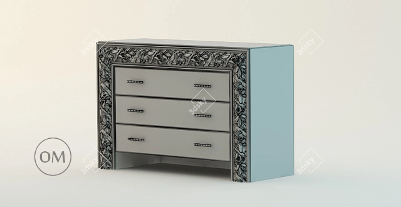 Sacramento Dream-land Chest of Drawers 3D model image 1