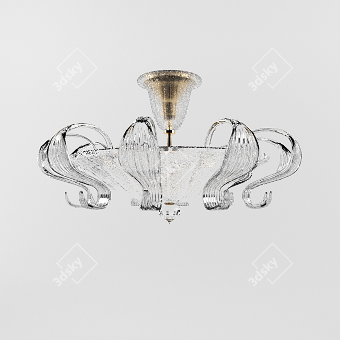 Elegant Sylcom 1132/60 Chandelier 3D model image 1