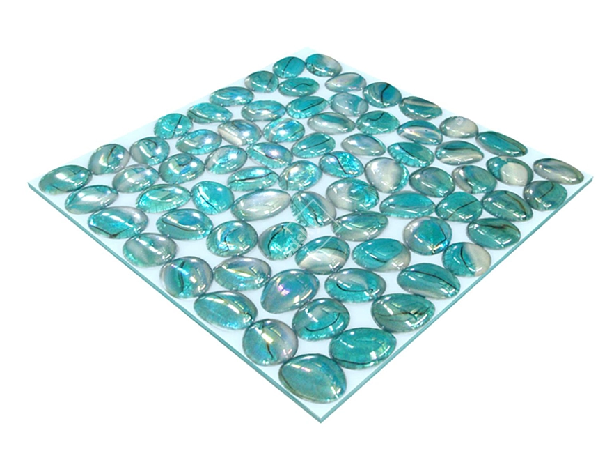  Glass Stone Tile 30x30 3D model image 1