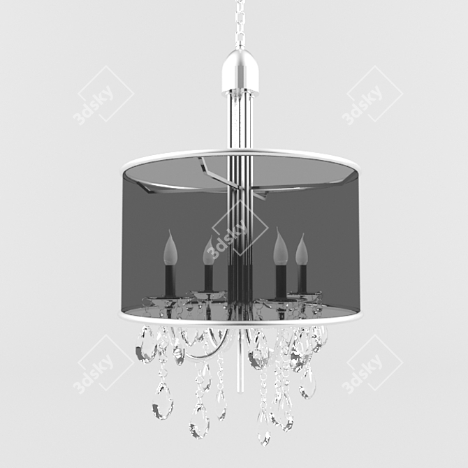 Modern Pendant Light 3D model image 1