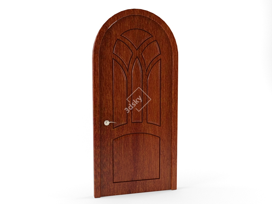 Classic Doors - Timeless Elegance 3D model image 1