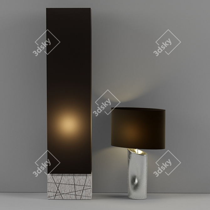 Elegant Lighting by Tonin Casa 3D model image 1