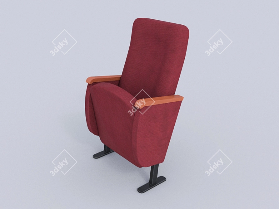 Executive Lounge Chair 3D model image 1