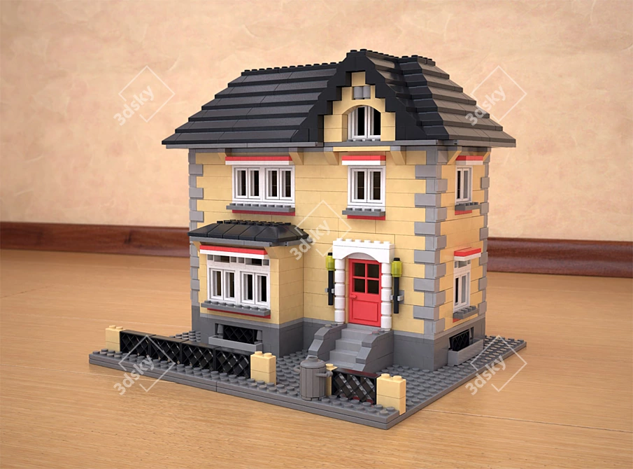 Brickland Cottage 3D model image 1