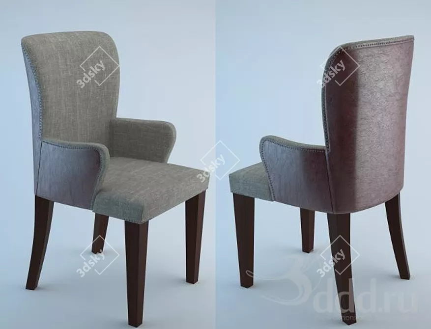 ErgoFlex Chair 3D model image 1