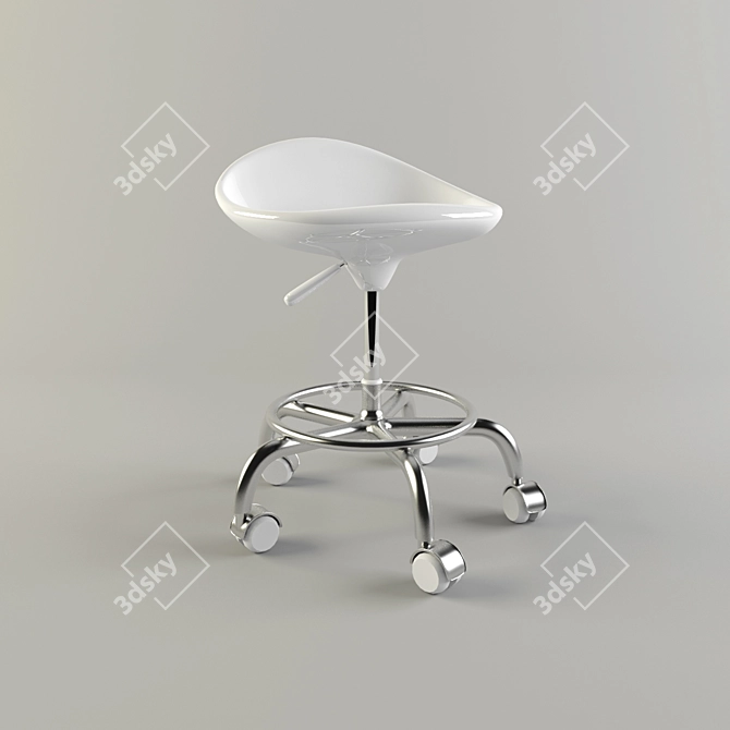 Heliox Master Chair: Versatile and Mobile 3D model image 1