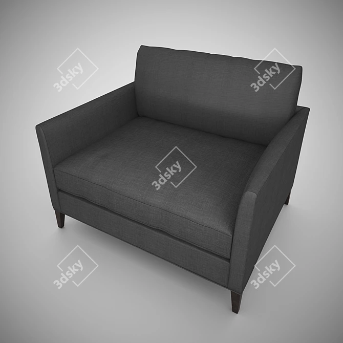 Klyne Chair: Sleek and Stylish 3D model image 1